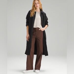 Lululemon Lightweight Collared A Line Coat